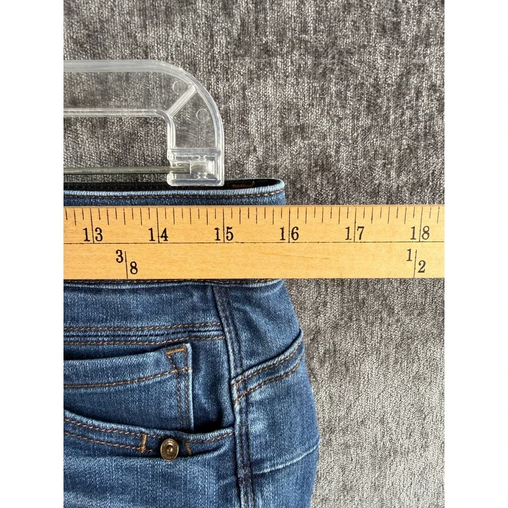 Democracy Absolution Womens Size 8 Skinny Jeans‎ Blue Denim Stretch Slimming